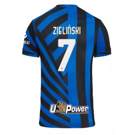 Inter Milan Piotr Zielinski #7 Hemmakläder 2024-25 Kortärmad